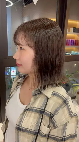 ミディアム 恒松 大毅のヘアスタイル