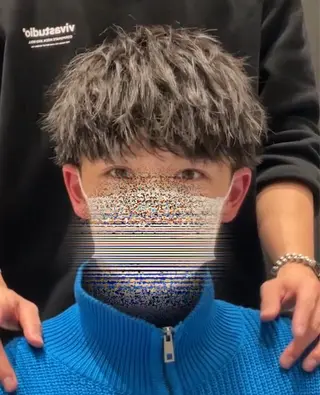 ショート LIPPS hair 山岸賢太朗のヘアスタイル