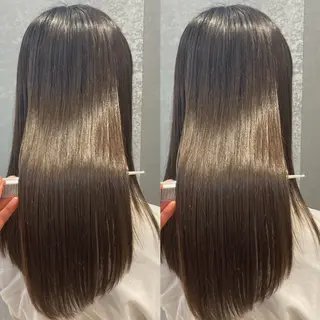 ミディアム カラー schon所属・み うのヘアスタイル