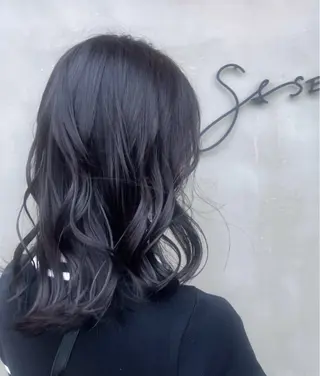 カラー 透明感Color🩶 髪質改善 ユウナ🦋のヘアスタイル