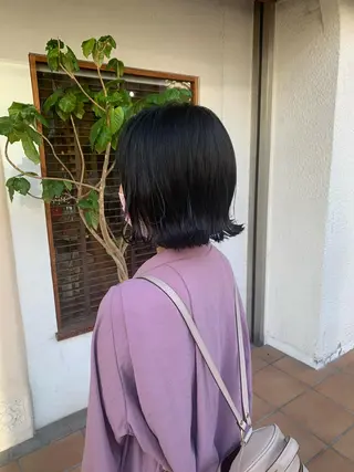 ミディアム カラー ヘアアレンジ 中津/柔らかカラー/ ナガオ　イズミのヘアスタイル