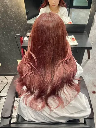ロング カラー bAteAu所属・💎透明感カラー💎 本田 天音のヘアスタイル