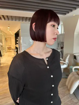 ショート カラー driP.　by HAVANA所属・パーマ / ボブ /ショート 谷口 陸のヘアスタイル