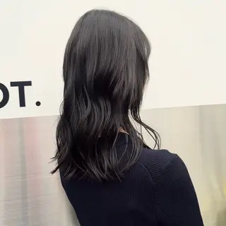 セミロング カラー 無料カラー🧹 miyukiのヘアスタイル