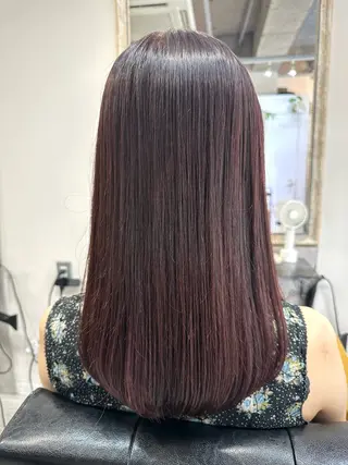 ミディアム カラー kaminote所属・福西 晃希のヘアスタイル