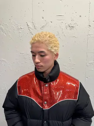 ショート カラー パーマ メンズ 💈メンズ特化💈 TASUKUのヘアスタイル