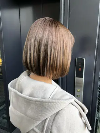 ショート カラー 八谷 将平のヘアスタイル