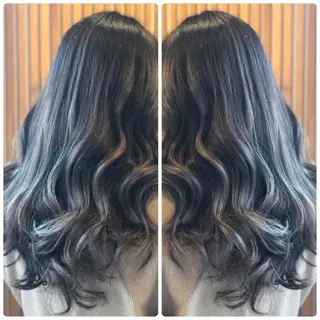 ロング カラー 小山内 龍一郎 店長のヘアスタイル