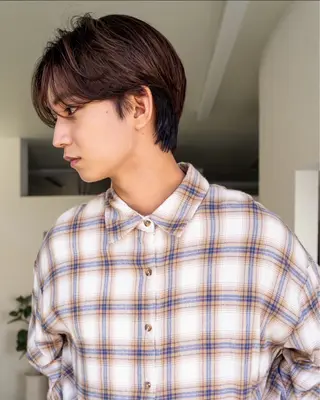 ショート パーマ メンズ メンズハイトーン/栄 /イトウタケルのヘアスタイル