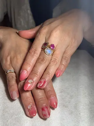 ミディアム ネイル sp anzeeのネイルデザイン