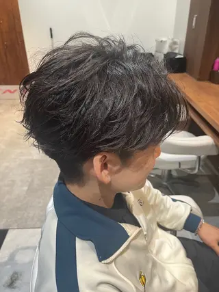 ショート パーマ メンズ 🎧メンズパーマ特化 /RUI🎧のヘアスタイル