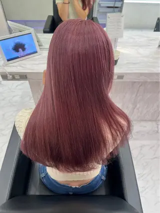 カラー mignon あゆみのヘアスタイル