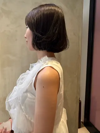 ショート StylingBub所属・HARU／ボブ カットモデル天神大名のヘアスタイル