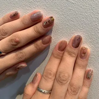 ネイル AMI ウルフパーマ/メンズのヘアスタイル