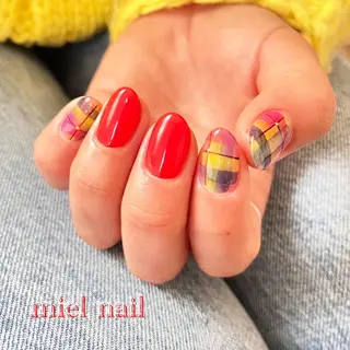 ネイル miel nailのネイルデザイン