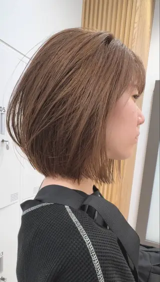 ミディアム カラー gotoday shaire salon 神戸三宮所属・ショート/パーマ/ MIOのヘアスタイル