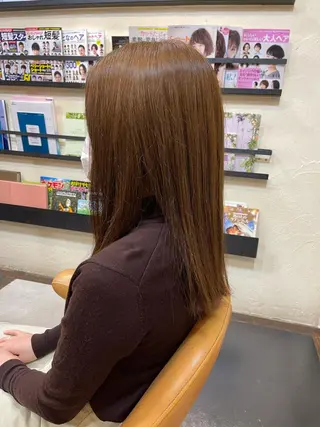 カラー 女性理容師 さちのヘアスタイル