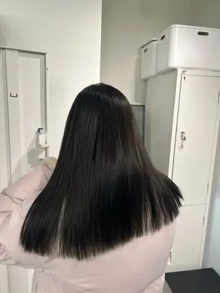 ロング カラー kei/透明感カラー /縮毛矯正/メンズのヘアスタイル