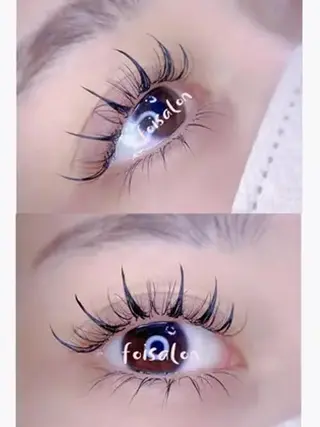 マツエク・マツパ Lash by foi大久保のマツエク・マツパデザイン