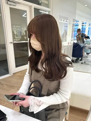ロング カラー ♡ParveMix 花房 菜乃♡のヘアスタイル