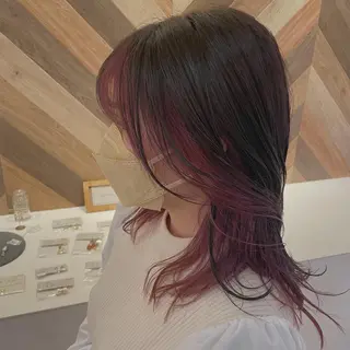 ミディアム カラー 坂成 一樹のヘアスタイル