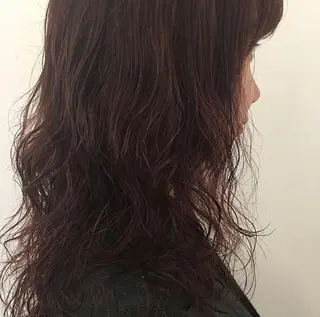 セミロング パーマ ୨୧柔らかいカラー nozomi ୨୧のヘアスタイル