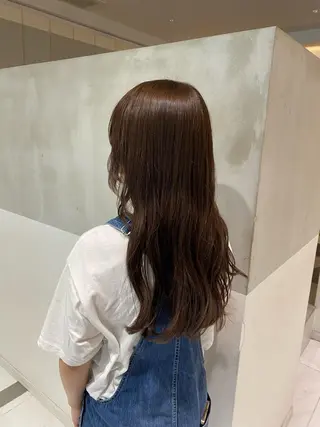 ロング カラー ナチュラル/韓国💎 haruka 💎のヘアスタイル