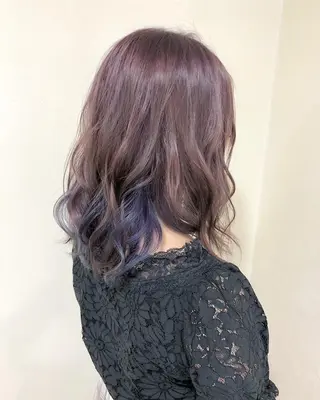 ミディアム ヤマグチ ヒカルのヘアスタイル