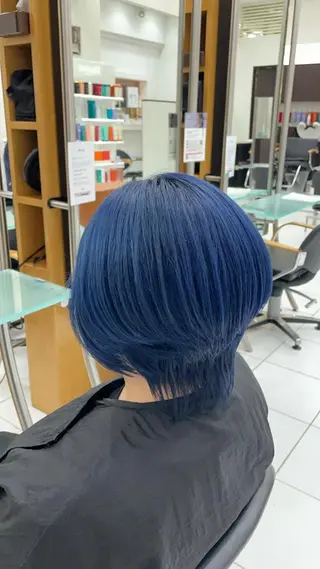 ショート カラー 今だけカット無料✨ 表参道美容師 井出光のヘアスタイル