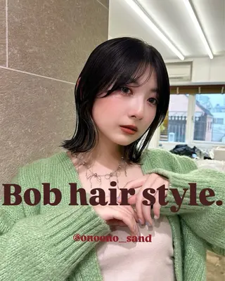 ショート ボブ/ミディアム/表 参道/美容師♡ゆいかのヘアスタイル