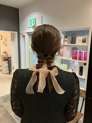 ヘアアレンジ Legami 熊本(レガーミ)所属・清村 和音のヘアスタイル