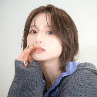 ショート カラー ヘアアレンジ 🐹ブリーチ/ボブ /韓国ヘア/蓮🐹のヘアスタイル