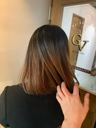セミロング GRAPE VINES辻堂店所属・Mitsu Naoのヘアスタイル
