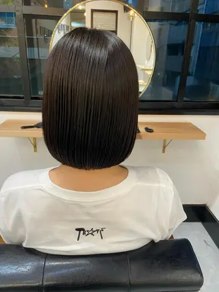 ショート カラー 田中 あやなのヘアスタイル