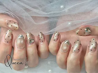 ネイル Queennail 北堀江AYAのネイルデザイン