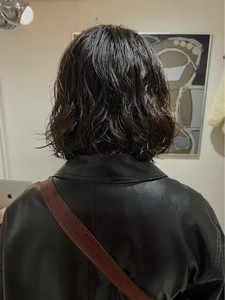 ショート パーマ tim.所属・🪐ナチュラルモード ヘア🪐honokaのヘアスタイル