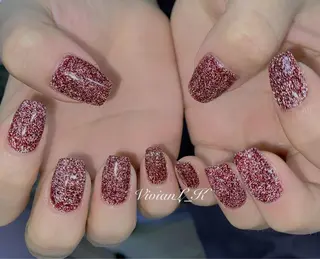 ミディアム ネイル 🍉Vivian🌴 LK🍉のネイルデザイン