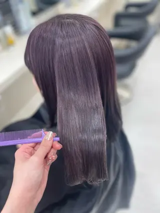 セミロング 🎀淡めモテカラー WAKANA🎀のヘアスタイル