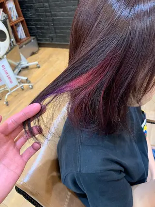 ミディアム カラー SHIAN立川 及川 17時〜限定のヘアスタイル