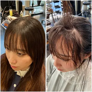 ショート パーマ 【髪質改善/縮毛矯正 /カラー】ホサカのヘアスタイル