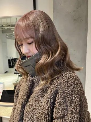 ミディアム レイヤーカット /Juna🦕のヘアスタイル
