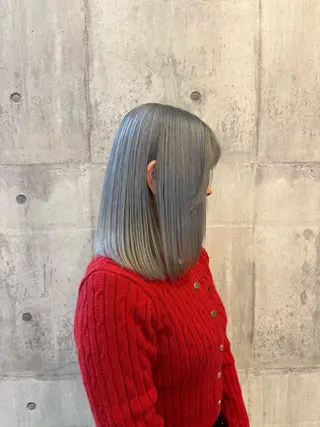 ミディアム 🔅透明感カラー切田 はじめ🔆のヘアスタイル