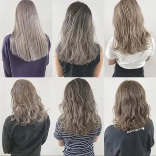 ミディアム カラー lafithhair ruu.南本庄のヘアスタイル