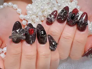 ネイル 🎀鈴音🎀 ワンホンネイルのネイルデザイン