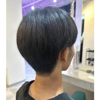 ショート メンズ 🖤kana/艶髪/ 韓国風カラー🖤のヘアスタイル