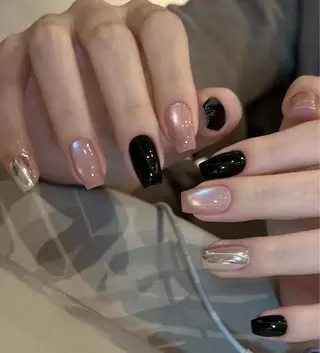 ショート FLORA NAIL SALON 黄兪榕のネイルデザイン