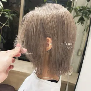 ショート カラー 🌈艶ハイトーン🌈 心を込めます🤝涼介のヘアスタイル