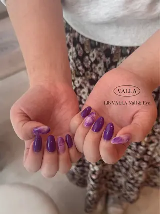 ネイル Lib VALLA sawa🩵🫧のネイルデザイン