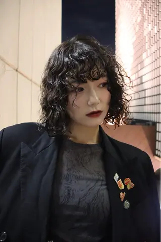 パーマ 東 隆斗のヘアスタイル