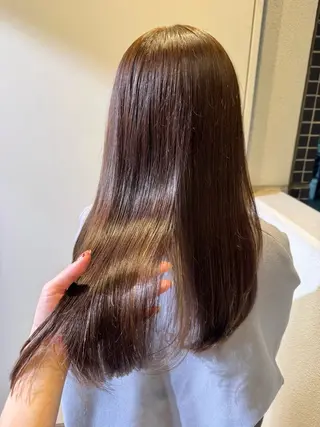 カラー 縮毛矯正/艶髪カラー /パーマ/ひふみ🌱のヘアスタイル